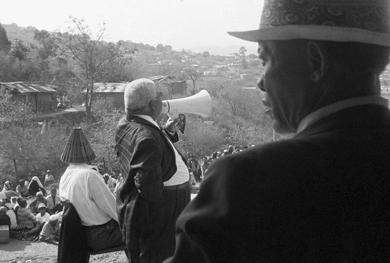Mass meeting. Inanda, Kwa-Zulu Natal