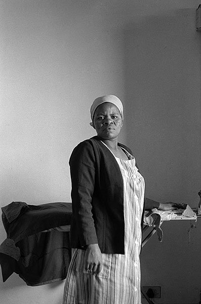 Domestic worker. Overport, Durban. 1981