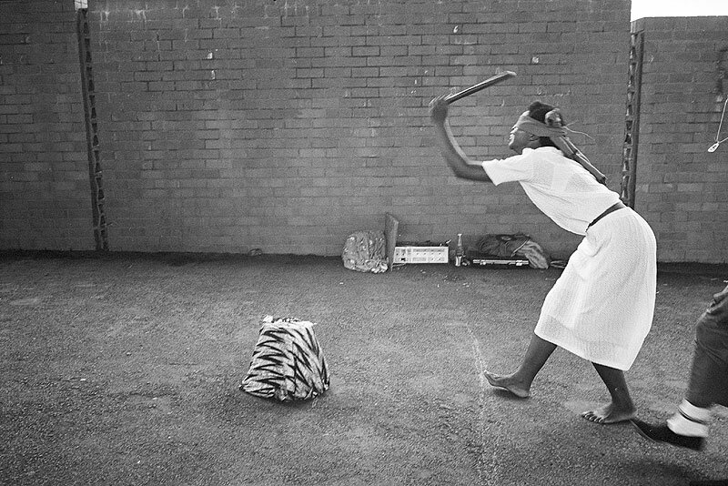 Game of chance. Victoria street. 1982