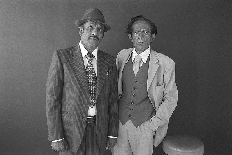 Ismail and Dawood Khan. Field street. 1980