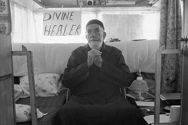 Sayed Abdul Kadir, healer. Prince Edward street. 1982