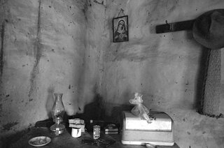 Interior of pensioners home. Inanda, Kwa-Zulu Natal